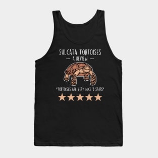 Sulcata Tortoise Review Tank Top